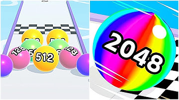 Ball Run 2048 - All Levels Gameplay Walkthrough Android, iOS (Part 38)