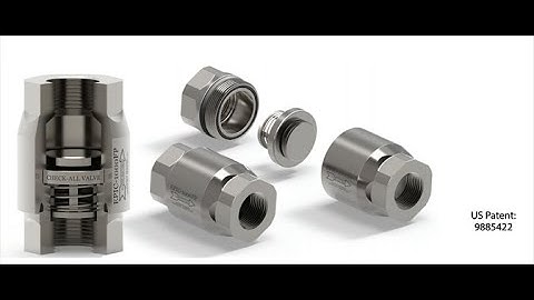 EPIC Series Spring Check Valve Disassembly/Assembly