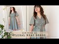 Floral Summer Wrap Dress 🧵 Sew With Me