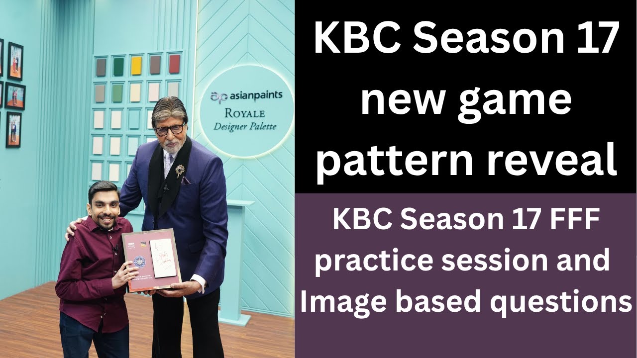 Kbc Pattern KBC 2025 Season 17 new pattern reveal| KBC FFF session-9 #kbcwitharun # ...