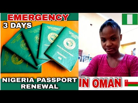 NIGERIAN PASSPORT HOLDERS SEEKING RENEWAL IN OMAN 2022#passportapply