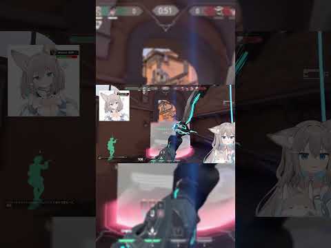 射撃の調子が悪くてもやれることがあった日のソーヴァ #vtuber #valorant #切り抜き #shorts #Mofpi