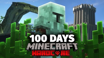 I Spent 100 Days in Medieval Times in Minecraft... Here