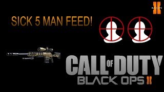 Black Ops 2 - SICK 5 MAN FEED