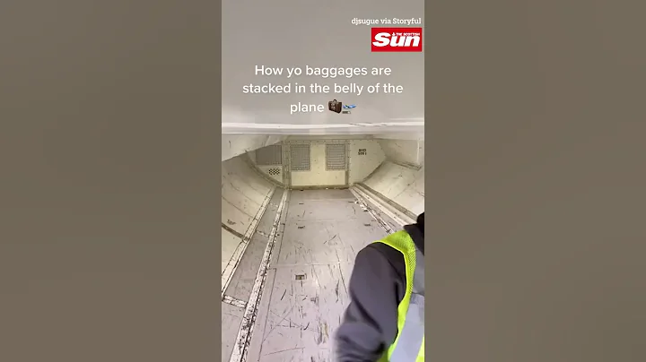 Hypnotic stacking of baggage in the hold of a plane #Shorts - DayDayNews