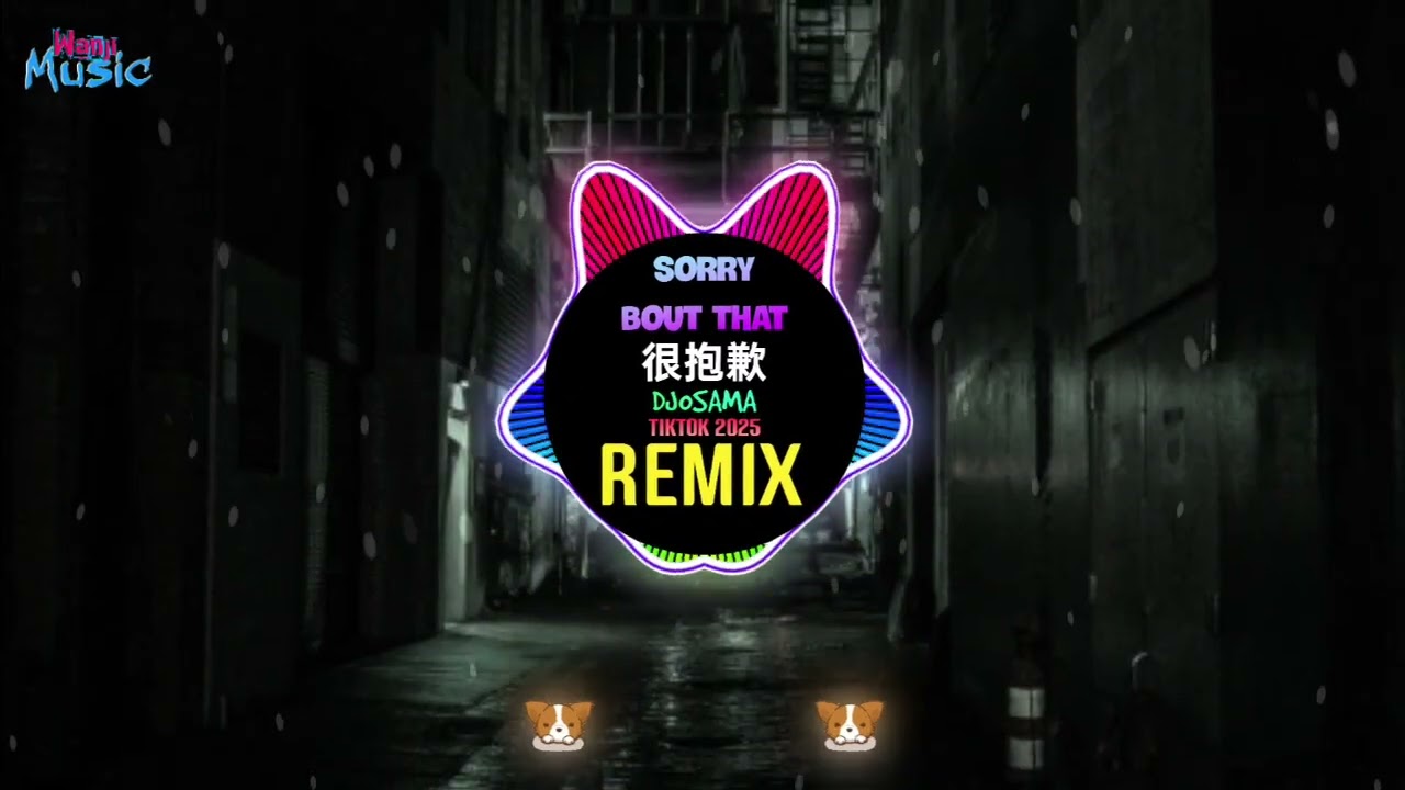 DJ OSAMA - Sorry Bout That (Remix Tiktok 2025) 很抱歉 - Mixset DJ Osama Chinese Remix Douyin 抖音版