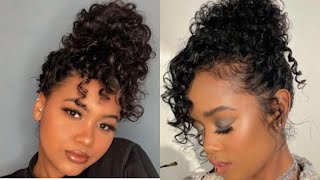 NEW TRENDY CURLY HAIRSTYLES😍  TIKTOK COMPILATION