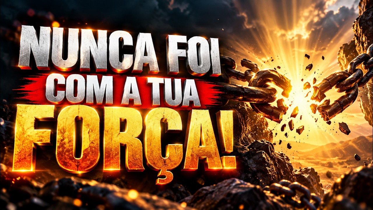 PARE DE LUTAR COM AS SUAS PRÓPRIAS FORÇAS! Esta Palavra Vai Te Libertar