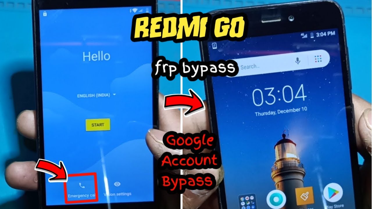 Redmi Go Frp Bypass