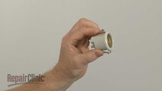 Whirlpool Gas Range Light Socket Replacement #W10554269