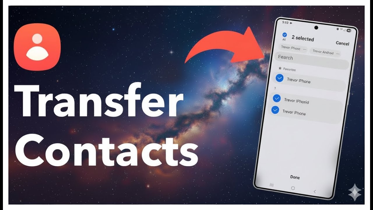 How To Transfer Contacts From One Android Phone To Another Android Phone