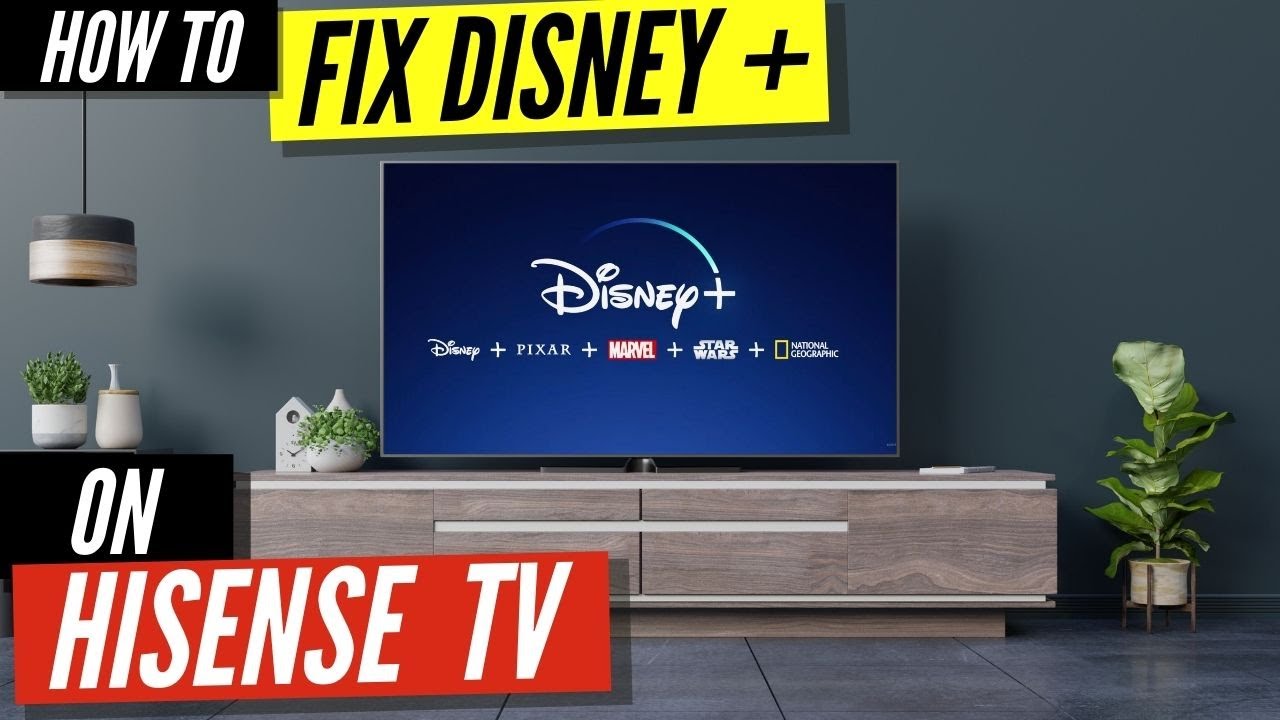 How To Fix Disney Plus On Hisense Tv Youtube