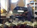 The production of Wilesco model steam engines
