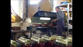 The production of Wilesco model steam engines