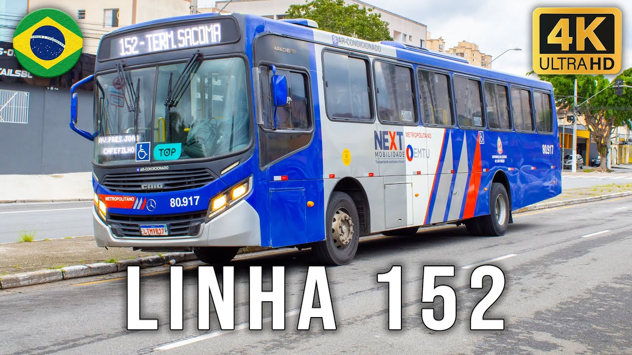 Linhas de Ônibus #42 - 152 - São Bernardo do Campo (Área Verde)/São Paulo (Terminal Sacomã)