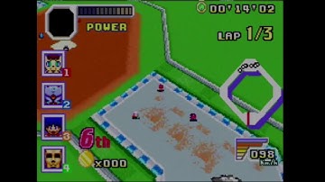 Konami Krazy Racers [GameBoy Advance] | Real hardware | GameBoy Player/GB Interface | OSSC | 60 FPS