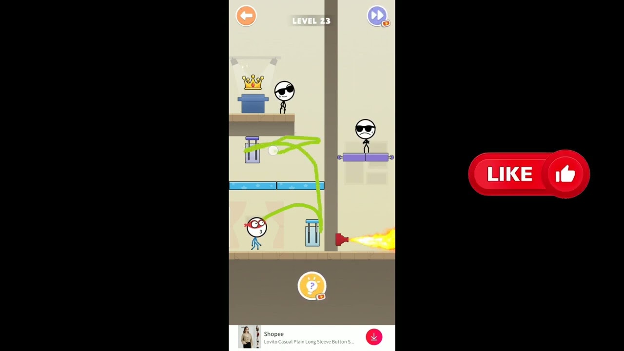 Attack Draw Line Weegoon Level 23