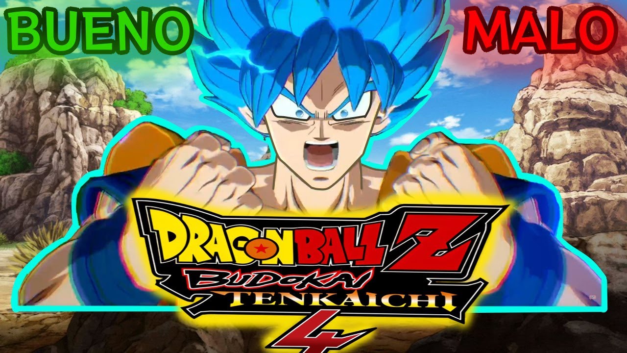 Dragon Ball BUDOKAI TENKAICHI 4 LO BUENO Y LO MALO