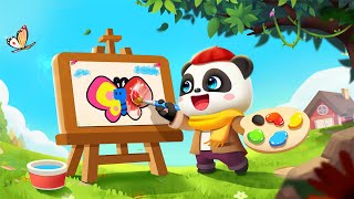 Baby Panda's Glow Doodle Game | For Kids | Preview video | BabyBus Games screenshot 2