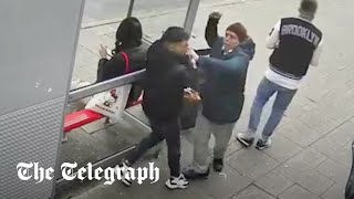 video: Watch: Pensioner ‘fights off pick-pockets at bus stop’