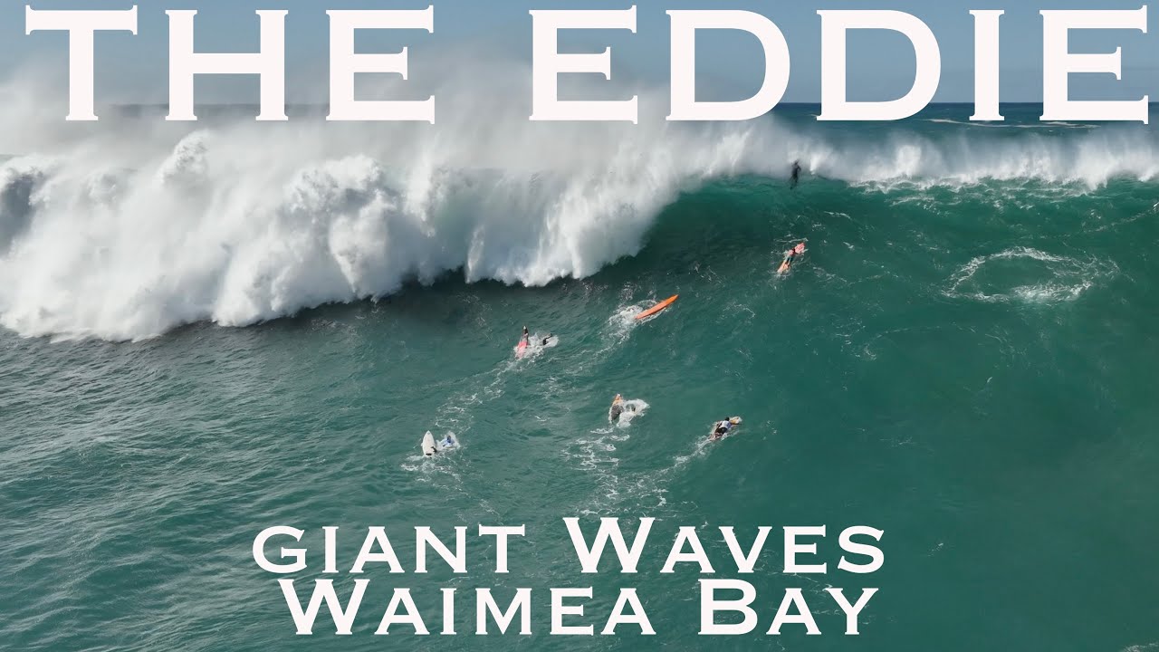 THE EDDIE AIKAU BIG WAVE INVITATIONAL 2024 - Giant Waves at Waimea Bay