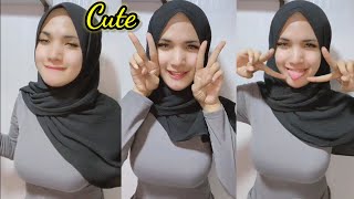 REFERENSI HIJAB STYLE AKAK CUTE 😘 #30