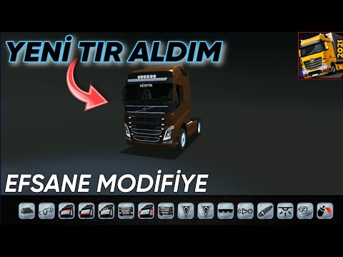 YENİ TIR ALDIM CARGO SİMULATOR 2021 TÜRKİYE VOLVO F1600 MODİFİYE LASTİK JANTLAR VE AKSESUAR GELMELİ