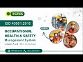 ISO 45001:2018 Occupational Health and Safety Management Systems (OHSMS) Lead Auditor Course
