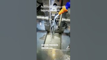 Automatic drilling and tapping machine #automaticmachine #machine #automatic