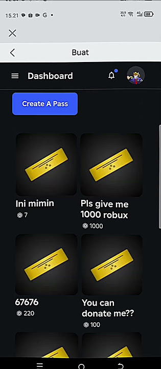 TUTORIAL BUAT GAMEPASS DI PLS DONATE