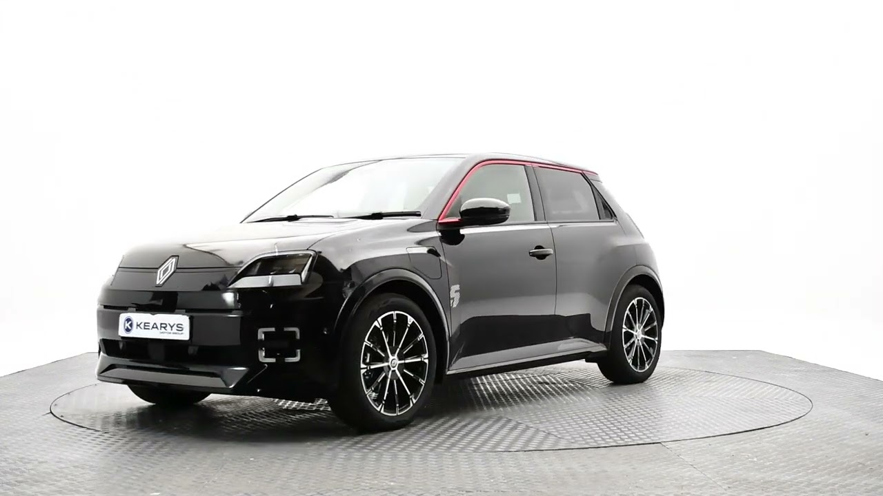 Renault 5 iconic 52kWh 150hp Pearl Black