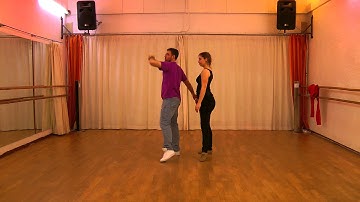 Zouk dance lessons. Beginners 2. 23.02.15. "The thrower".