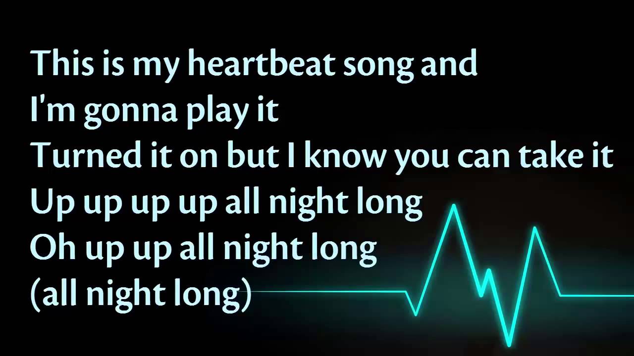 Kelly Clarkson - Heartbeat Song (+Lyrics)