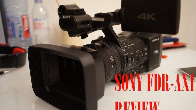 Caméra vidéo professionnelle 4K, Handycam FDR-AX1