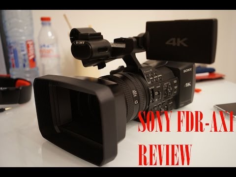 Sony FDR-AX1 4K Professional Handycam Review!
