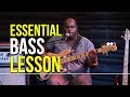 The Fundamental Bass Lesson | Bass and Drums Workshop