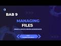 Managing Files di Linux Lengkap! | Struktur Direktori, Path, CP, MV, RM 🔥|| BAB 9 ||