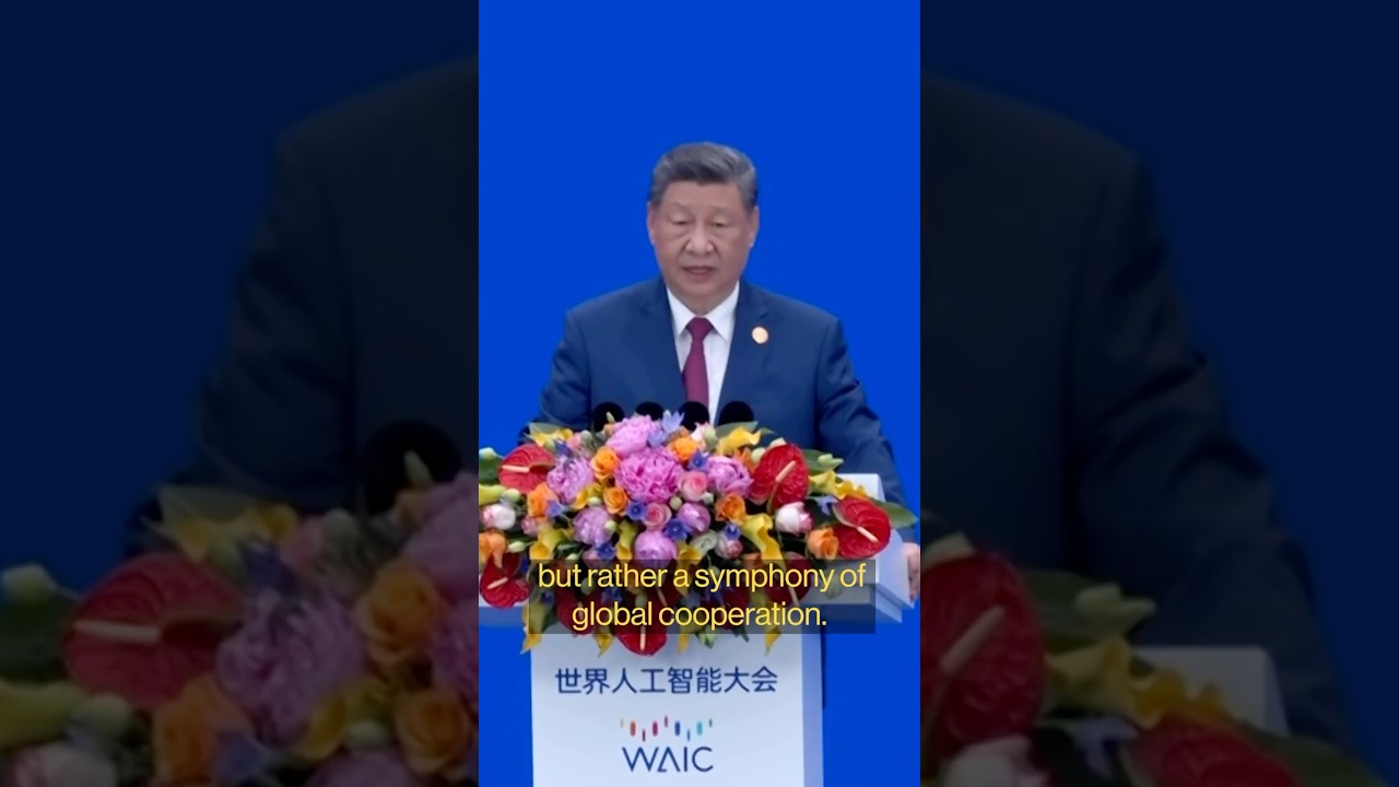 Xi Promises AI for All in Debut at China’s Top Tech Summit