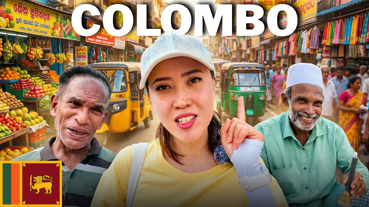 I Didn’t Expect This on My First Day in Colombo | First Impressions of Sri Lanka 🇱🇰
