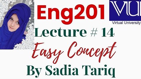 Lecture no 14 (Eng-201)#V.uShort Urdu Lecture With Sadia Tariq