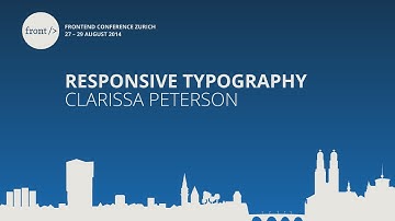 Clarissa Peterson - Responsive Typography
