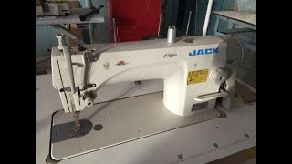 Restoration after years of storage in a damp garage... Jack JK 8720H industrial sewing machine. P...
