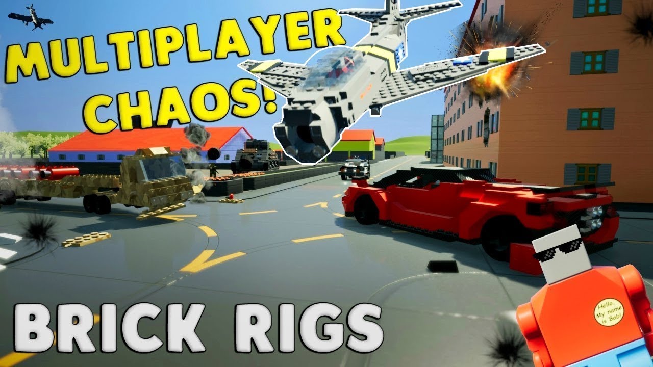 Rojr and I Explore Weird and Crazy Servers in Brick Rigs Multiplayer ...