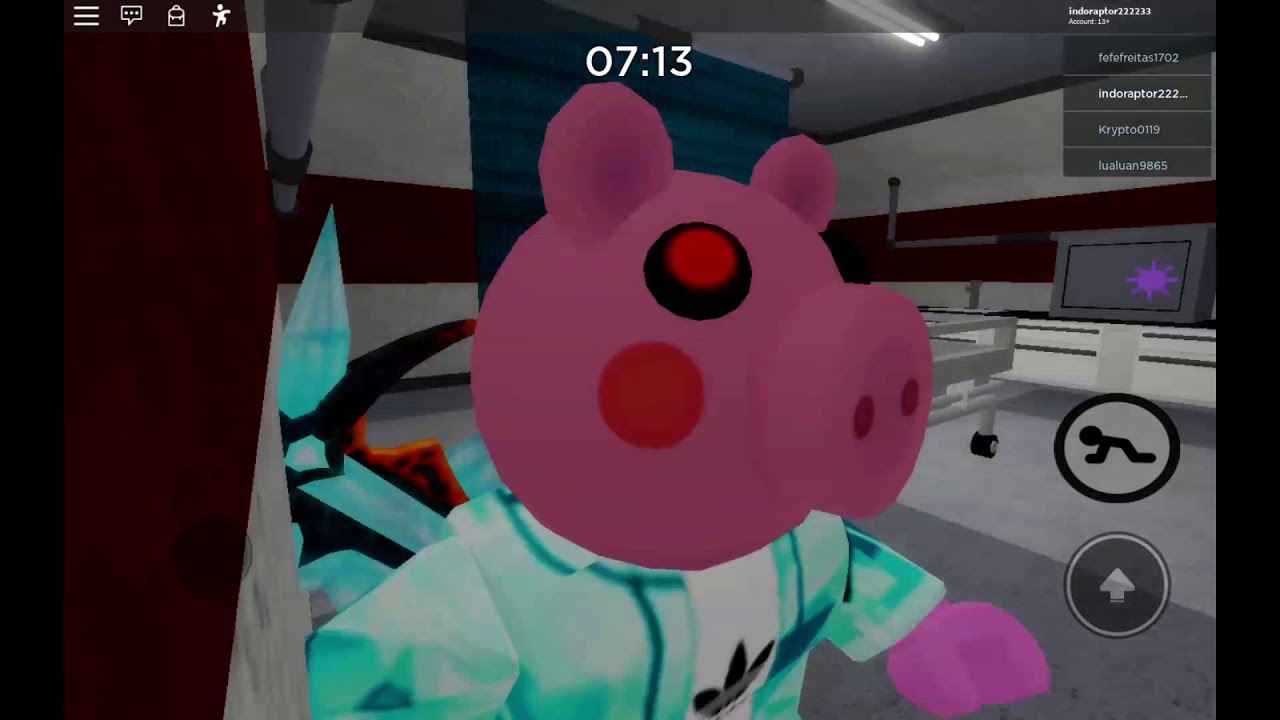 Playing as the new skin!! [Piggy Roblox created by minitoon] - YouTube