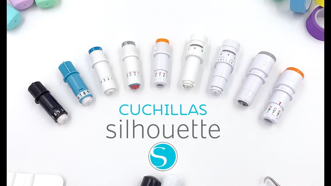 Cuchillas Silhouette, ¿Qué cuchillas utilizo? 