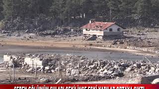 Seben Gölünün Sulari Çeki̇li̇nce Eski̇ Yapilar Ortaya Çikti 20.11.2020
