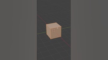 Add the default cube in blender #tutorial #blender #b3d