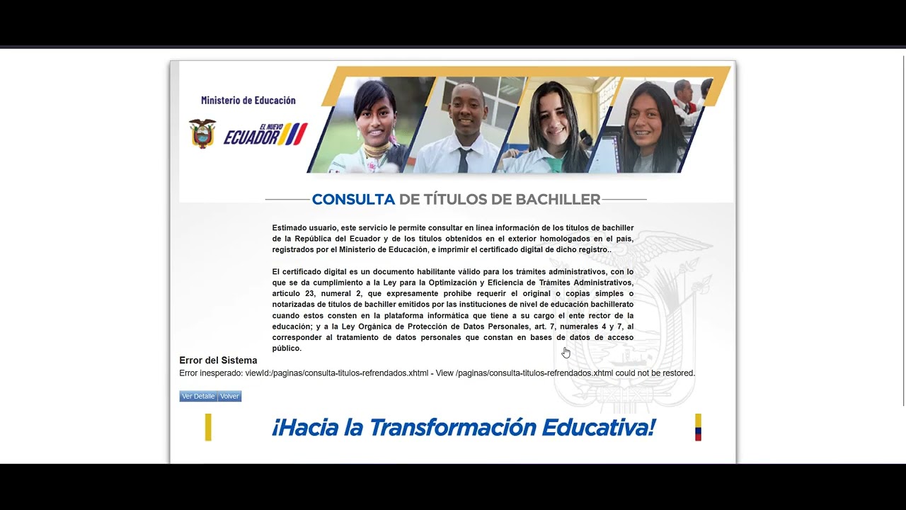 Consultar Título de Bachiller – Ministerio de Educación - YouTube