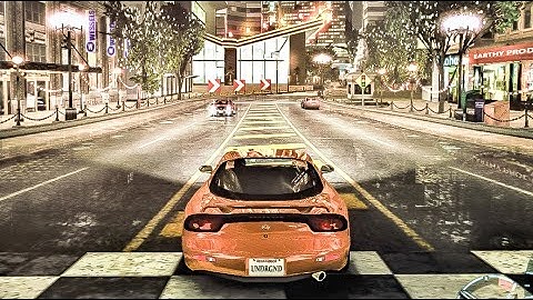 Need For Speed Underground Remastered Ultra Realistic Graphics Enhancement 2023 Gameplay