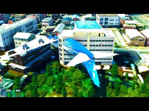 飛行機ぜんぜんわからないけど頑張って飛ばしてみた結果こうなったマイクロソフトフライトシミュレーター